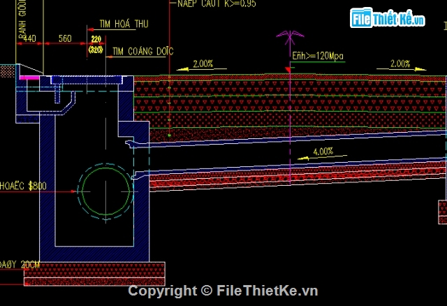 đường bộ,mẫu đường,đường rộng 7m